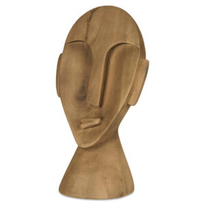 Déco masque en bois sculpté Louka | Urban Barn