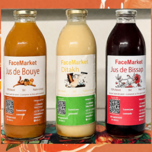 Trio de Jus Locaux Premium Bouye, Bissap, Ditakh (3x33cl)