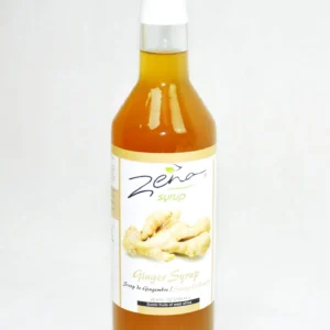 Sirop de gingembre en bouteille en verre de 75 cl