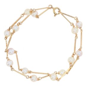 Bracelet perles de culture et or - Bracelets or