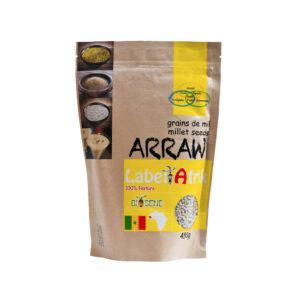 Arraw de mil en sachet craft de 450g - Biosene