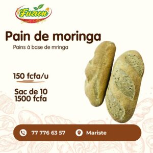 Pain moringa en sac de 10